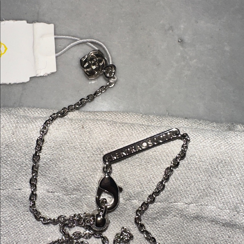 NWT Kendra Scott Silver and White Jewelry Set - Picture 4 of 4
